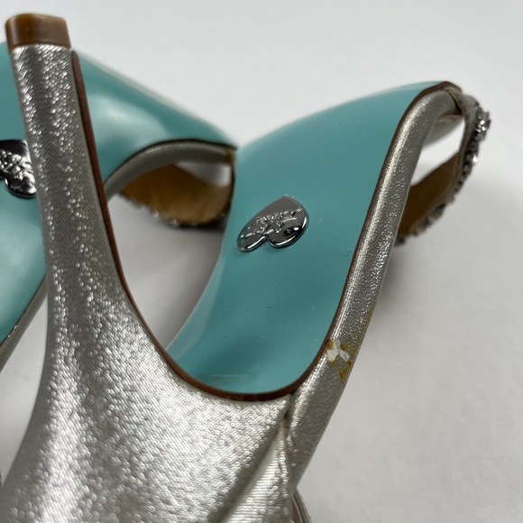 Betsey Johnson GINA Women's Stiletto Heels - Silver - Picture 9 of 16